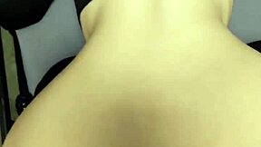 My girlfriend has a big round ass but her tight vagina is delicious.