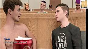 Exploring the dik chick route in this anime game