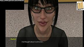 Katie loves to tease with big tits and ass