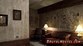 young tourists felicity feline dominate in wild bondage play