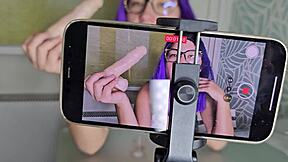 Real homemade porn: russian blonde gives sloppy blowjob to cute teen