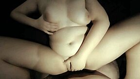 caught my step-sister masturbating hard at home. what a wild homemade moment with that big ass!