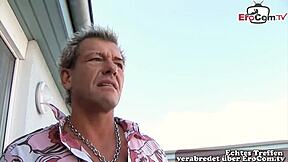 Echte deutsche schlampe meets stranger for wild sex