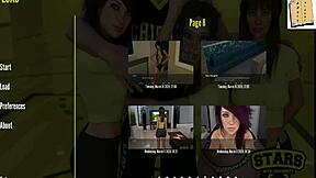 Wvm 28 purple haired teen 18+ strips naked for an erotic game session with big tits amateurs in homemade anime style