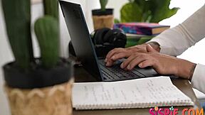 I banged my stepbro in class, Megan Marx and Victor Ray