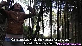 Real euro lesbian fingered by girlfriend