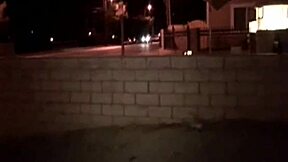 College Teen Riding Dick Reverse in Public Tease