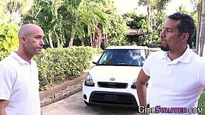 i fuck ebony stepdaughter in group facial