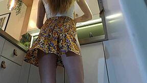 Hey cutie, wanna see Lya show off her shaved pussy for Leon Lambert?