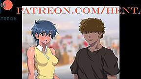 petite 18+ wild girl dives into monster cock for interracial creampie