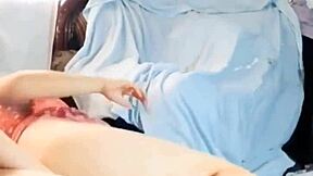 With Friend's Boss in Dress