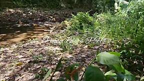 Pinay Scandal: Cute Teen Fucked Doggy by the River