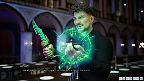 Can this amateur anal teen handle the big tits milf's big ass?