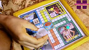 big black cock won pretty wet pussy babe in ludo game