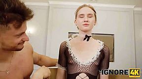 Yo, wanna see futuristic fucking in a wild FFM threesome bent over?