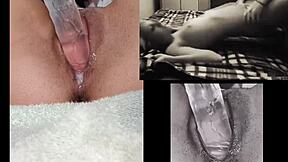 petite teen 18+ babe masturbates watching sexy lesbian amateurs in casual story