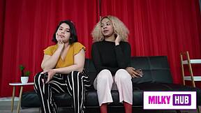 Lesbiana Licks Best Friend's Pussy On Camera