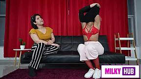 Lesbiana Licks Best Friend's Pussy On Camera