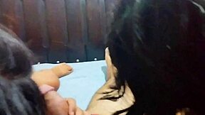 My Girlfriend And Best Friend Suck My Cock Together?