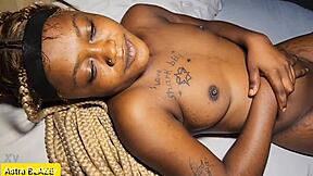 her creamy pussy gets pounded deep in doggystyle and missionary positions