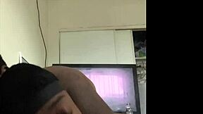 Petite Ebony Whore Takes Big Black Cock In Doggystyle And Swallows Cum