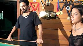 latina amateur takes anal creampie in narrow ass play