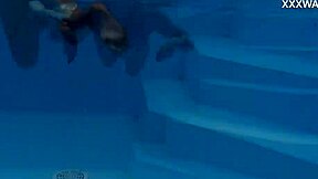 russias best emily ross in and out of pool