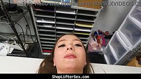 caught shoplifting? get punished with hardcore sex!