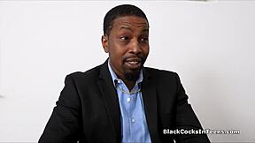 curvy coed big black cocked in the classroom