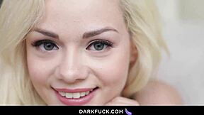 Tiny Blonde Elsa Jean Takes on Massive Black Cock