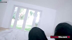 big titty babe is riding her stepbrothers big cock while moaning out loud 😍