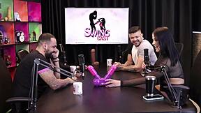 teen amateurs in sheer red lingerie show blowjob