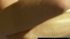 Petite blonde coco lovelock gets her pussy fingered intensely while waiting for laundry.