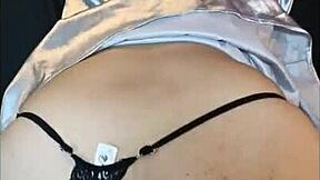 i bent over and fucked my neighbor's wife with big tits when he was at work, creampie in her pussy