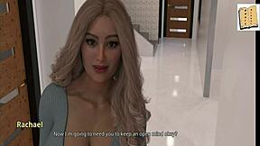 Racheal wants to share her secret in this homemade cartoon