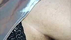 i bent over and fucked my neighbor's wife with big tits when he was at work, creampie in her pussy