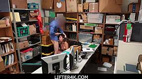 Lifter4k - Dirty LP Officer Craves Scared Teen Shane Blair's Pussy