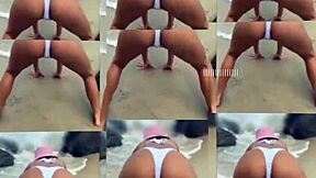 Huge Cock Slaps Tight Ass In Swingers Bar Scene!