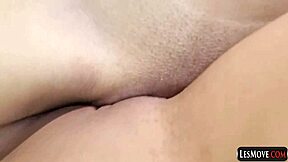 Petite Beauties Sara Luvv and Rebel Lynn Dive into Hot Tribbing. Their Pussy Licking Is Unmatched!