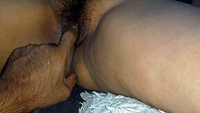 I play with her ass and finger her deeply. Feeling so aroused by this milf's natural tits.