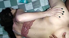 I tricked my girlfriend into coming over for a movie night with ulterior motives.