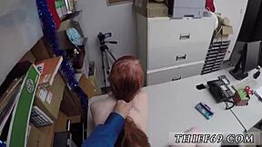 police busted a petite redhead teen for first-time simple battery theft.