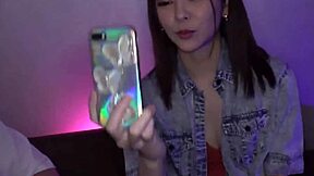 Slender babe hina endures hard play with big dick and toys.