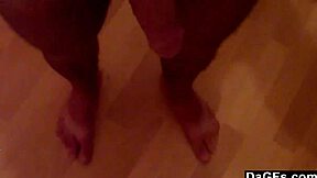 Young couple fucks in hotel shower during holidays 😘