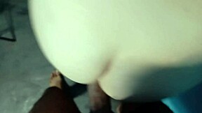 Petite 18+ Prostitute Caught on Cam Showing Ass, Blackmailed into Hardcore Doggystyle with Monster Cock