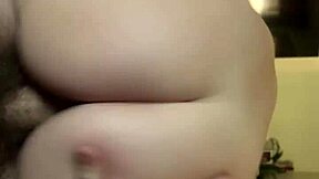 Pawg teen Bailey rides hard in morning POV 😍