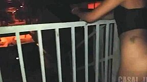 my wife blows me while i drive, then begs to be fucked on the porch?