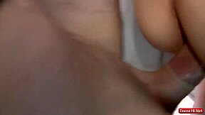 Watch this hard teen amateur fuck at home in HD. Is she ready for more?