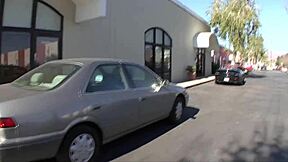 Hey, who’s this master getting a wild teen blowjob?