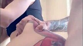 Oh fuck! He came inside my wet pussy!